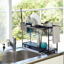 ★500円クーポン有★ 'スリムスリーウェイ水切りワイヤーバスケット 2段 タワー ブラック TOWER タワー 5071 ブラック (メーカー直送)(本州・四...