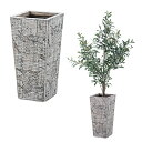 グリーンベース GRNB-206 オリーブの木 植木鉢 グリーンベース 鉢 5号用 植物 フェイクグリーン 東谷 AZUMAYA (メーカー直送)(本州・四国・...