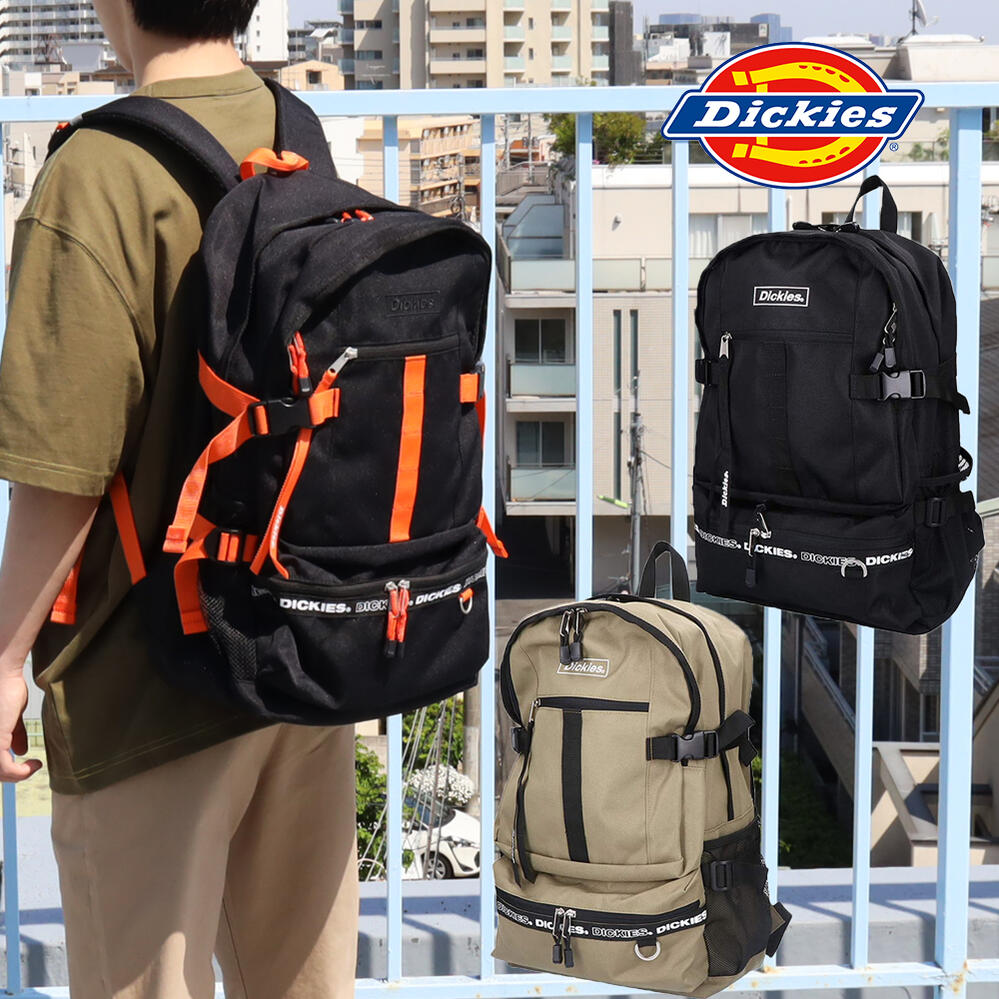 Dickies ディッキーズ リュックDK FRAME LOGO BACKPACK フレームロゴ バックパック 26L リュック バックパック 通勤 通学 大容量