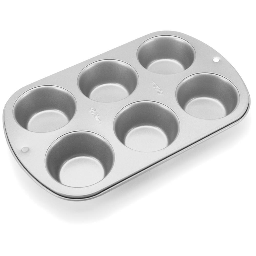 WILTON (ウィルトン)6カップ　マフィンパン　2105-953　カップケーキ　焼き型　型　ノンスリック加工済о製菓道具_お菓子作り_道具_セルクル(ケーキ型)_ wilton_ウィルトン_製菓用品_バレンタイン_ホワイトデー_クリスマス_手作り格安通販　バレンタイン　人気　ランキング