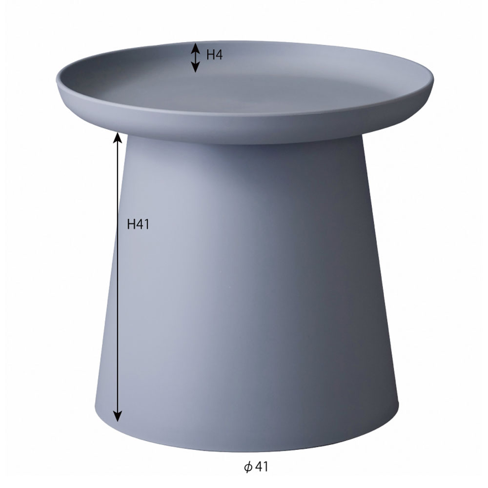 ラウンドテーブルS グレー 灰色 テーブル 机 つくえ 丸テーブル 丸型 丸 サイドテーブル リビングテーブル ラウンドテーブル カフェテーブル