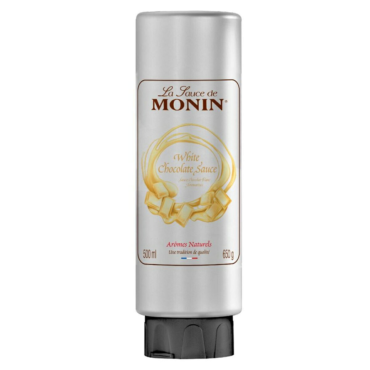モナン MONIN ホワイトチョコレート・ソース 500ml（630g） ホワイトチョコレート ソース ホワイトチョコ ソース スプレッド デザート トッピング 業務用 製菓 材料' ホワイトデー ultramix-10043211 ウルトラミックス サンプル画像2