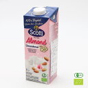 スコッティ Scotti 有機グルテンフリー アーモンドミルク 甘味料無し 1L ×10本 業務用 アーモンドミルク 植物性ミルク ノンシュガー 有機JAS認定 EU有機認証 イタリア産