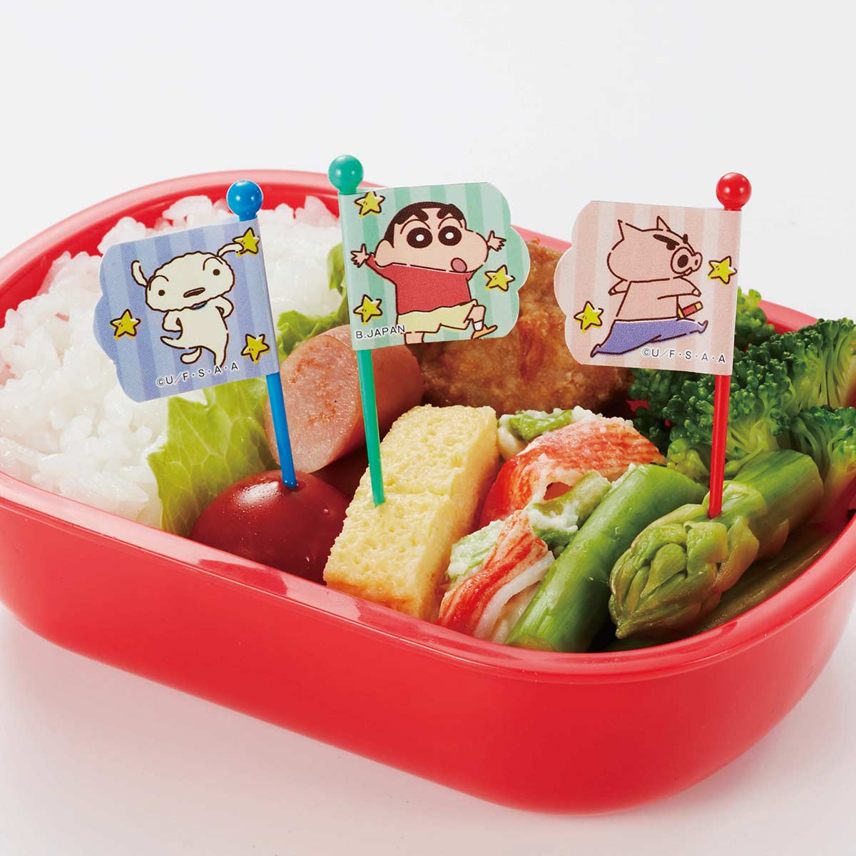 お弁当 ピック キャラクター クレヨンしんちゃん ピックス 12本入り 2642645 トルネ くれよんしんちゃん 日本製 キャラ弁 キャラ弁グッズ デコ弁 グ...