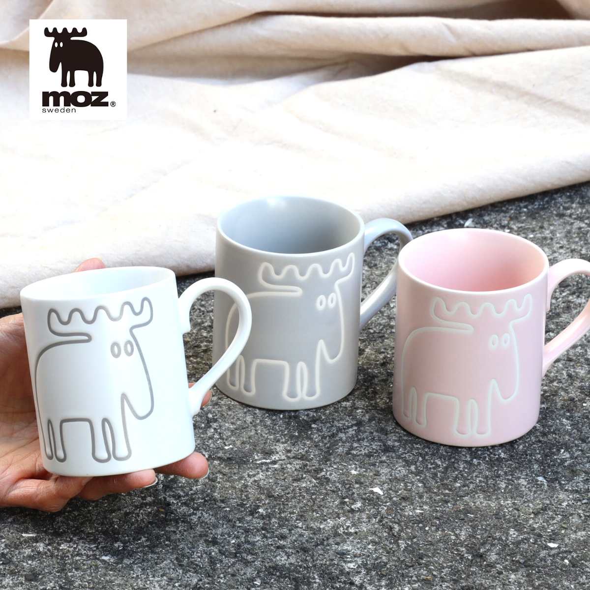 モズ マグカップ moz モズ moz Hejマグカップ 260ml マグ マグカップ コップ マグカップ ストーンウェア 日本製 モズ テーブルウエア 北欧 スウェーデン おしゃれ