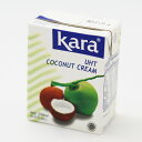 Kara カラ ココナッツクリーム UHT 200ml kara カラ 脂肪分 24％ 紙パック ブリックパック