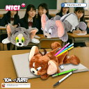 NICI ニキ トムとジェリー フィギュアポーチ ペンケース 筆箱 コスメポーチ ぬいぐるみ 小物入れ ギフト プレゼント トム ジェリー タフィー ペンケース...