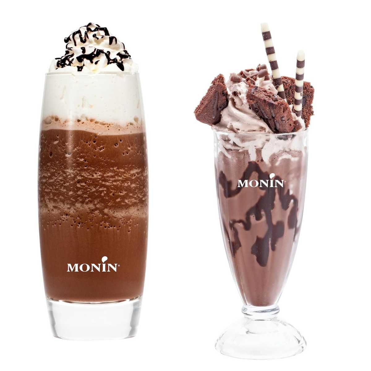 モナン MONIN ダークチョコレート・ソース 500ml（630g） チョコレートソース チョコソース チョコレート ソース ダーク カフェラテ カプチーノ ラテアート パフェ デザート' ホワイトデー ultramix-10043209 ウルトラミックス サンプル画像3