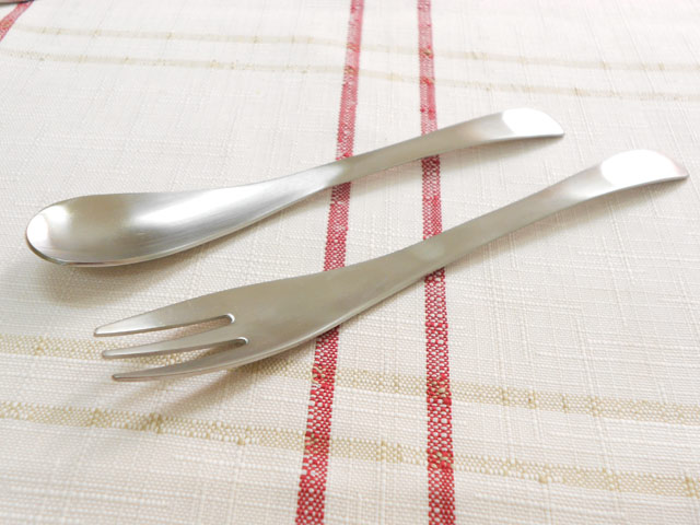 アジアンカフェ コーヒースプーン フルーツフォーク カトラリー フォーク スプーン カフェ かわいい おしゃれ ステンレス ミニ ケーキフォーク
