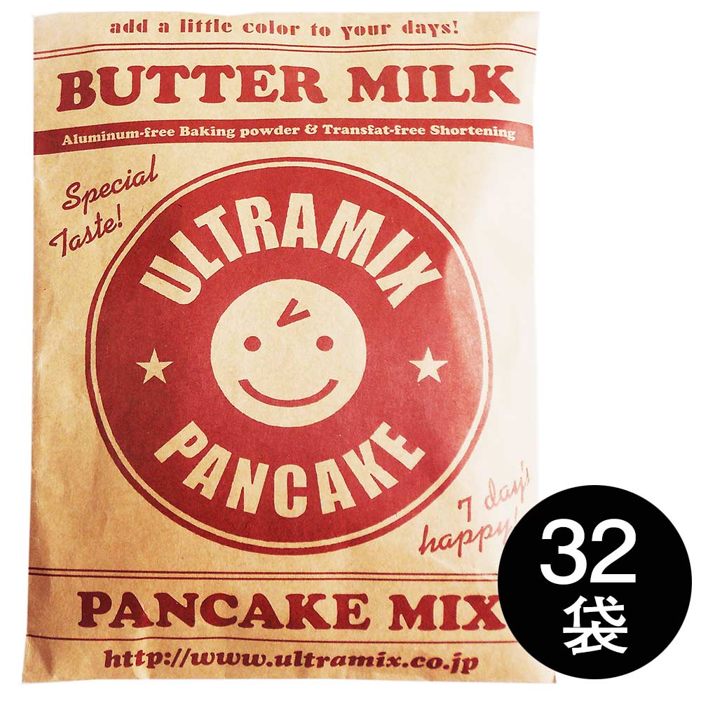 ★500円クーポン有★ 'パンケーキ パンケーキミックス ウルトラミックス 200g×32袋セット 業務用 パンケーキミックス パンケーキ ホットケーキミックス...