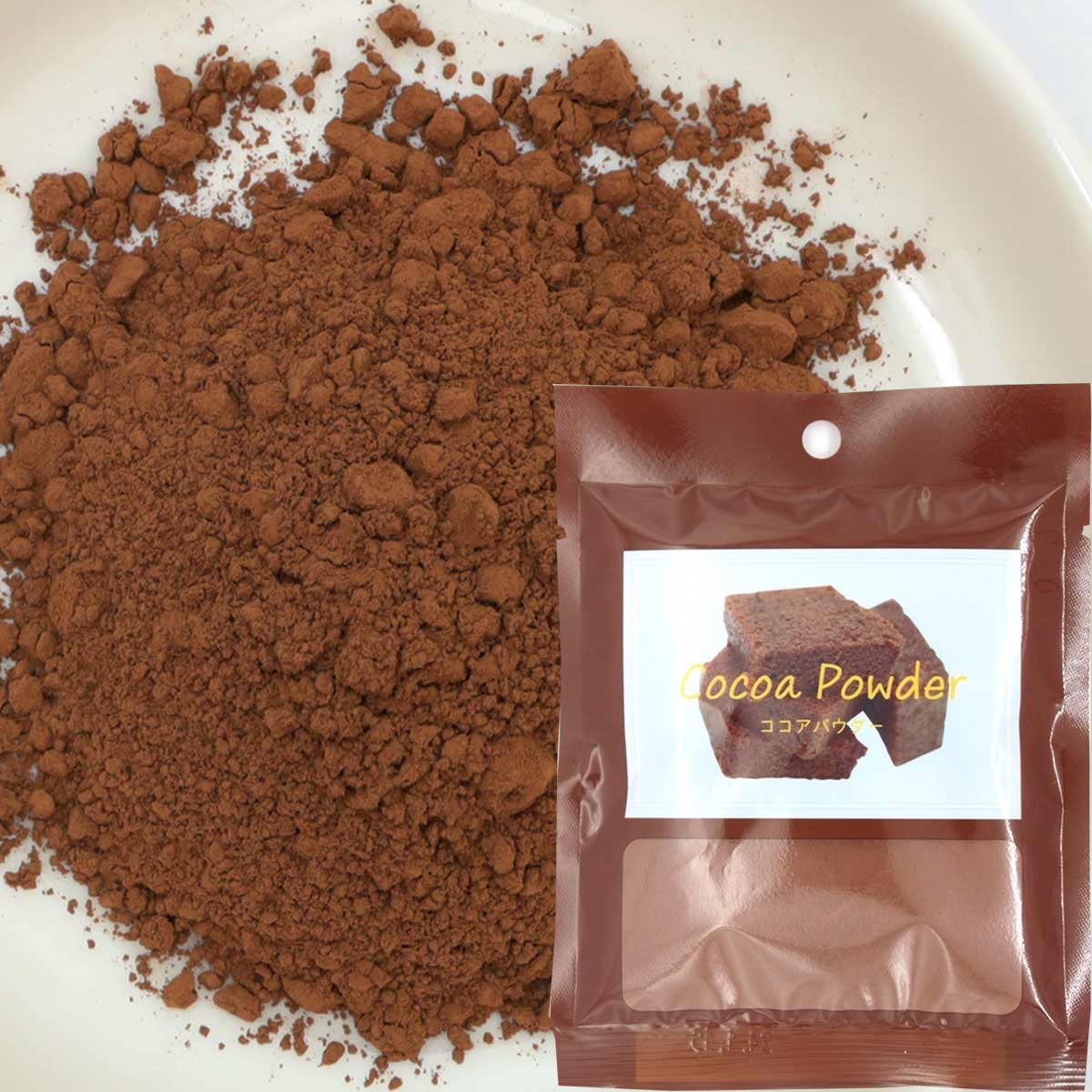 ココアパウダー スタンダード45g 無糖( ココアバター分 22〜24%)パイオニア企画 ココア パウダー 粉 トッピング 製菓 材料 お菓子作り ケーキ チョ...