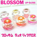 【キャンディブロッソム】【BLOSSOM】【Duo Lip Gloss】デュオリップグロス全6種類　ラズベリーの香り【Hawaii】【ハワイ　雑貨】【ハワイアン】ハワイアン雑貨【ハワイアンケア】【ハワイ Hawaii】