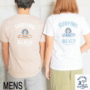 楽天ULU-HAWAIIHALEIWA HAPPY MARKETハレイワハッピーマーケットハレイワメンズTシャツ（2）SURF DOG TEE HLOP-2312HALEIWA　ALOHA　アロハ SGHawaii　ハワイ　雑貨　ハワイアン雑貨