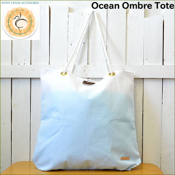 ySALE30OFFzyWHITE CRANEzOCEAN OMBER TOTE BAGnCAG Cgu[Of[VHawaii nCG nCA