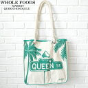 WHOLE FOODS MARKET HAWAIITAG ALOHA ROPE TOTE BAG QUEENホールフーズマーケット クイーン店 トートバッグ(5)Hawaii ハワイ雑貨 ハワイアンハワイ買い付け ハワイ限定 ハワイアン雑貨