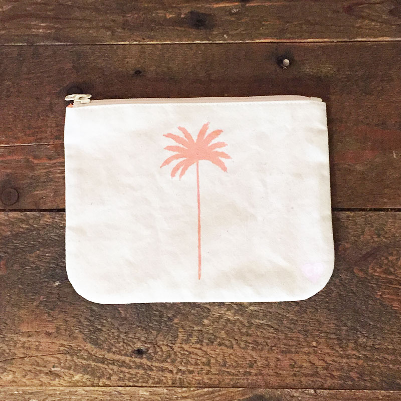 Cameron HawaiiSmall Clutch bag Palmキャメロン ハワイ スモールクラッチバッグ(2)Hawaii ハワイ雑貨 ハワイアンハワイ買い付け ハワイ限定 ハワイアン雑貨