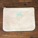 Cameron HawaiiLarge Clutch bag Palm1(2)キャメロン ハワイ ラージクラッチバッグ(2)Hawaii ハワイ雑貨 ハワイアン...