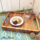 楽天ULU-HAWAII【SALE40％OFF】【Ma Maison】【マ・メゾン】ウッドトレイTRAY SMALL【カントリー】【カントリー雑貨】【カントリー調】【カントリー食器】【フレンチカントリー】