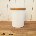 【SALE40％OFF】【Ma Maison】【マ メゾン】ウッドスタッキングジャーSTACKING LID STORAGE JAR SMALL【カントリー】【カントリー雑貨】【カントリー調】【カントリー食器】【フレンチカントリー】