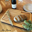 【SALE40％OFF】Ma Maison カッティングボード 木製 オークウッド BREAD BOARD W/KNIFE木製カッティングボード