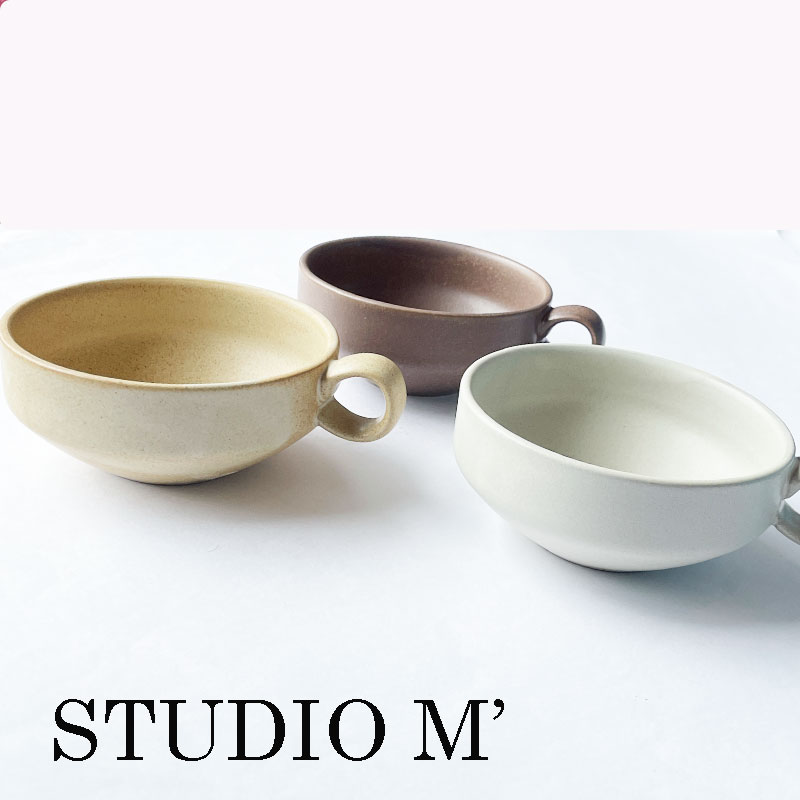 STUDIO M’ スタジオエム   paeva soup cup　パエバ　スープカップ