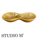 STUDIO M スタジオエム 五種縁起 大豆皿(ひさご)プレゼント ギフト 結婚祝いお正月 おもてなし お祝い 皿 小皿 プレート 箸置き