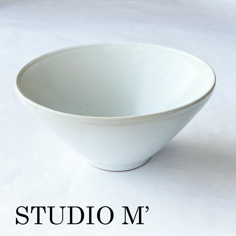 STUDIO M スタジオエム スタジオM 食器lagman bowl LL ラグマン　ボールLL(白釉)