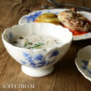 STUDIO M スタジオエム 【ラぺ カフェオレボウル 】カフェオレボウル カフェ コーヒー カップ ボウル ティータイム 植物柄 ボタニカル 花柄 器 プレ...