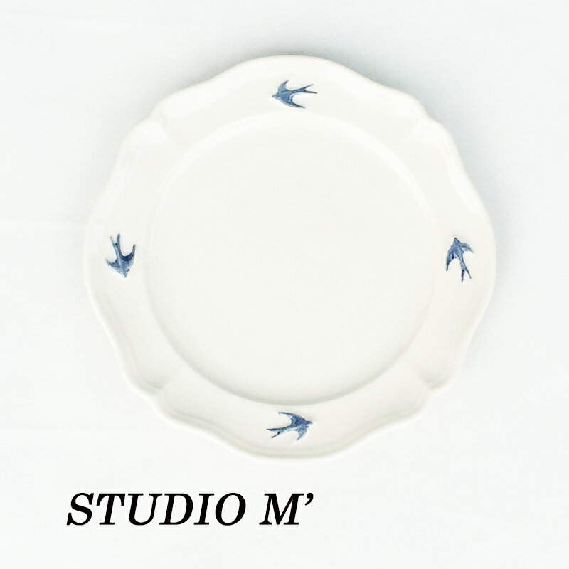 STUDIO M スタジオエム スタジオM 食器EARLY BIRD アーリーバード　ラウンドプレートL】