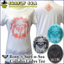 yl܂zyRoxyzySURF-N-SEAzyLV[zyT[tAhV[zRoxyR{ fB[XTVcwCREST CREW HALEIWAxSNS@Roxy COLABO TEE nCAzynCAzynCAz