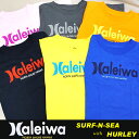 【SURF-N-SEA】【HURLEY】『ハーレー サーフアンドシー』NEW Kids コラボTEE 『HALEIWA』TTSSHALHawaii ハワイ雑貨 ハワイアン