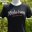 【SURF-N-SEA】【HURLEY】レディース Tシャツ NEWカラーサーフアンドシー＆ハーレーコラボTEE 『HALEIWA4』Hawaii ハワイ雑貨 ハワイアン