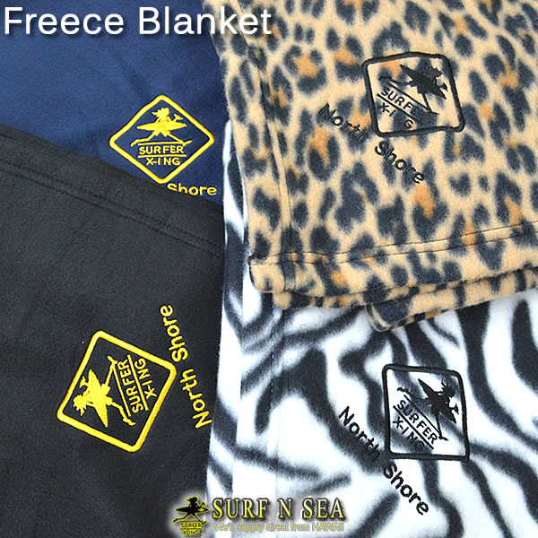 SURF-N-SEA サーフアンドシーフリースブランケットFREECE BLANKETハワイアン雑貨　ハワイ　ノースショアHawaii ハワイ雑貨 ハワイアン
