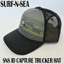 SURF-N-SEA サーフアンドシーID キャプチャー トラッカーハットSNS ID CAPTURE TRUCKER HAT Hawaii ハワイ雑貨 ハワイ...