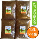 【送料込み】畑 ガーデニング用馬ふん堆肥「畑のチカラBOROの輝き」12L×4袋（マルチ使用 土づくりに最適） 堆肥 馬ふん堆肥 馬糞 馬フン 堆肥 20kg プランター栽培 家庭菜園 土壌改良 馬糞堆肥 農作物 植替え 有機堆肥 有機肥料 肥料 培養土 有機 花用