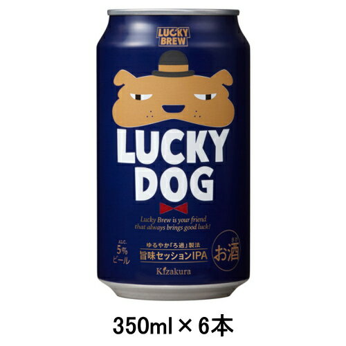 [5] LUCKY DOG 350ml̡6ܥå