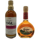 2本セット ( 宮城峡 シェリー&スイート / スーパーニッカ 宮城峡 各500ml 箱付 ) 数量限定