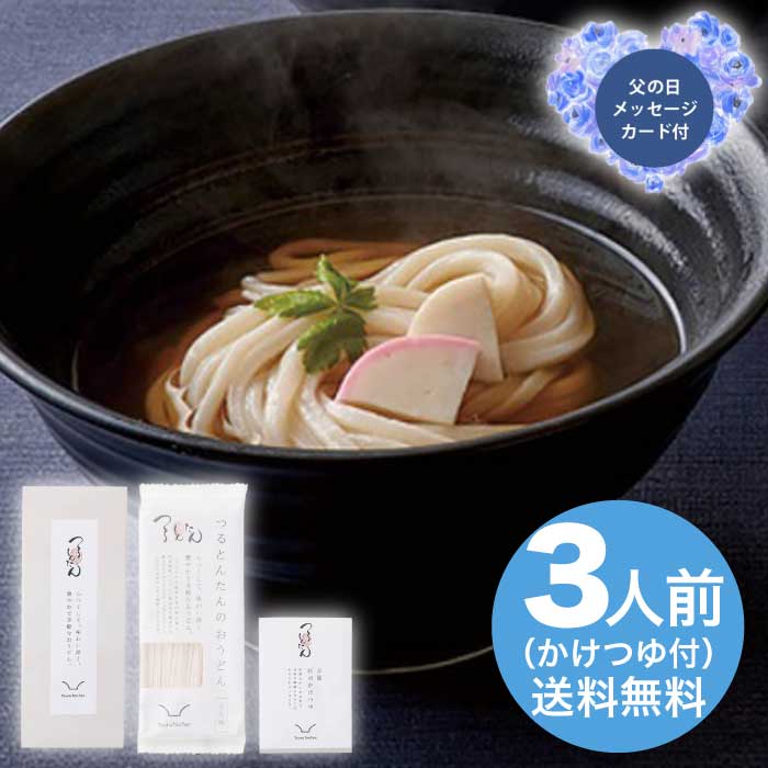Rakuten - ＼期間限定300円OFFクーポン付／母の日 5/8-10お届け つるとんたん　かけのおうどん 2026 ギフト 麺類 麺 うどん 3000円 送料無料 食品 [直送商品]