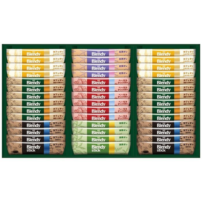 AGF ブレンディ スティック カフェオレ コレクション 2025 ギフト コーヒー 珈琲 オシャレ もらって 嬉しい 美味しい 4000円 送料無料 食品 [直送商品]