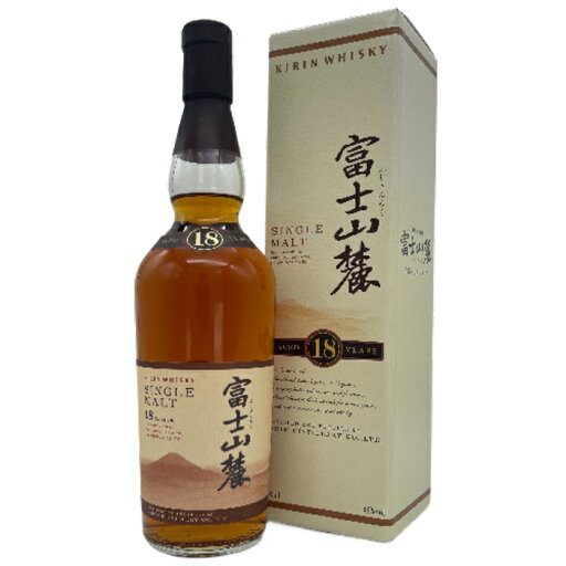 希少 キリン 富士山麓樽熟成18年 43度 700ml 箱付 希少 キリン 富士山麓樽熟成18年 43度 700ml 箱付