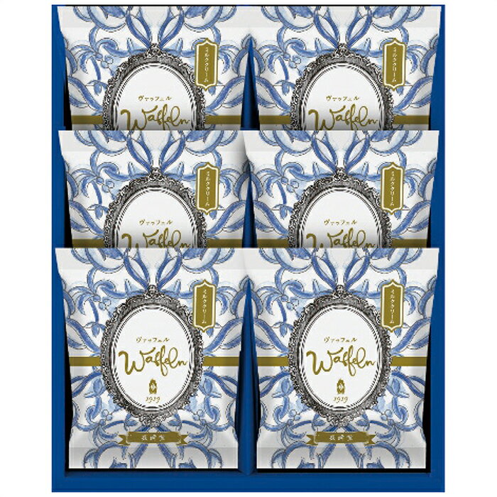 [直送商品]長崎堂 ヴァッフェル6枚入 W-6HB (1198-040)