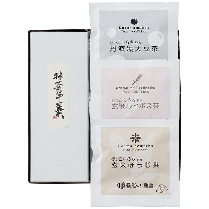 [直送商品]菓心谷常 絹ごし羊羹(抹茶)1本・お茶3種セット (1280-021)