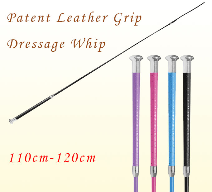 【長鞭】 パテントレザーグリップドレッサージュ長鞭 (乗馬用品-鞭)通販格安セール情報 楽天 通販