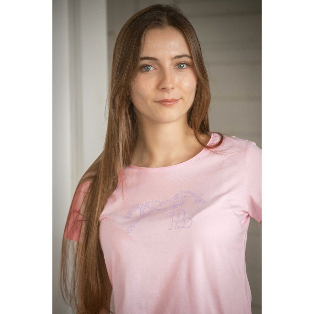 ペネロペ　Penelope　アイコニック-ラインストーン レディースTシャツ　乗馬　シャ...