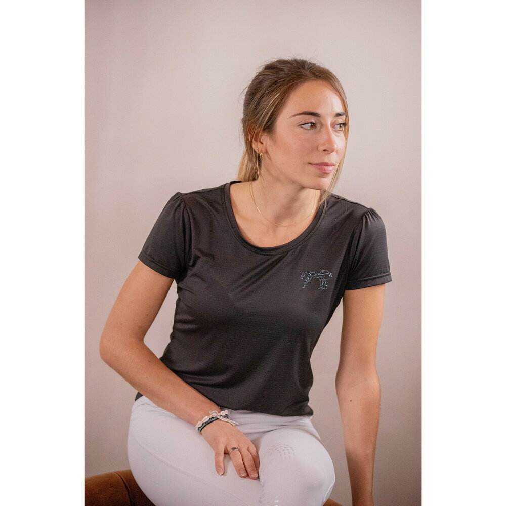 ペネロペ　Penelope　テクティ レディースTシャツ　乗馬用品　涼感　パンチングメ...