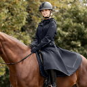 ELT ロングレインコート フェーマルン-N | 乗馬用品 雨具 かっぱ カッパ 防水 ライディングジャケット ロングコート 超ロング 鞍まで覆う 着たまま乗れる 雨の日の乗馬