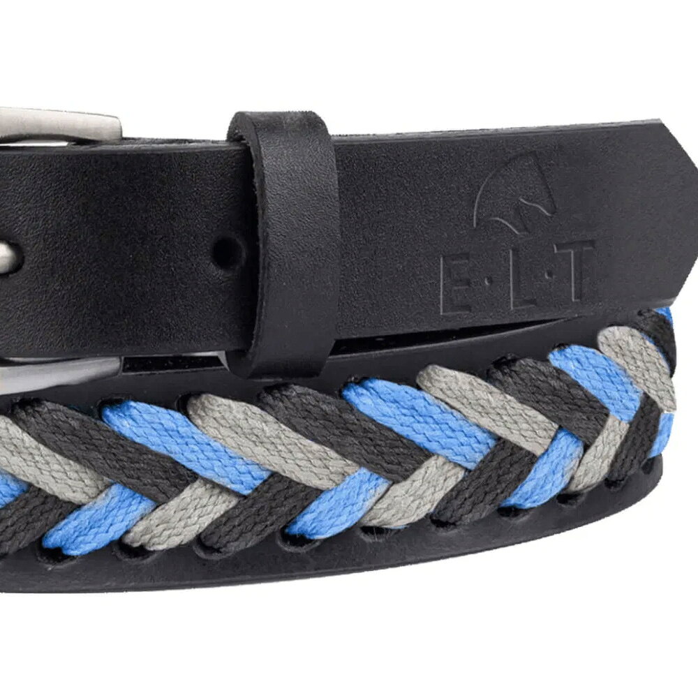 乗馬用品 ハフリンガーMAXのELT　カーラベルト　｜乗馬用品　革ベルト　編み込み｜アングル2