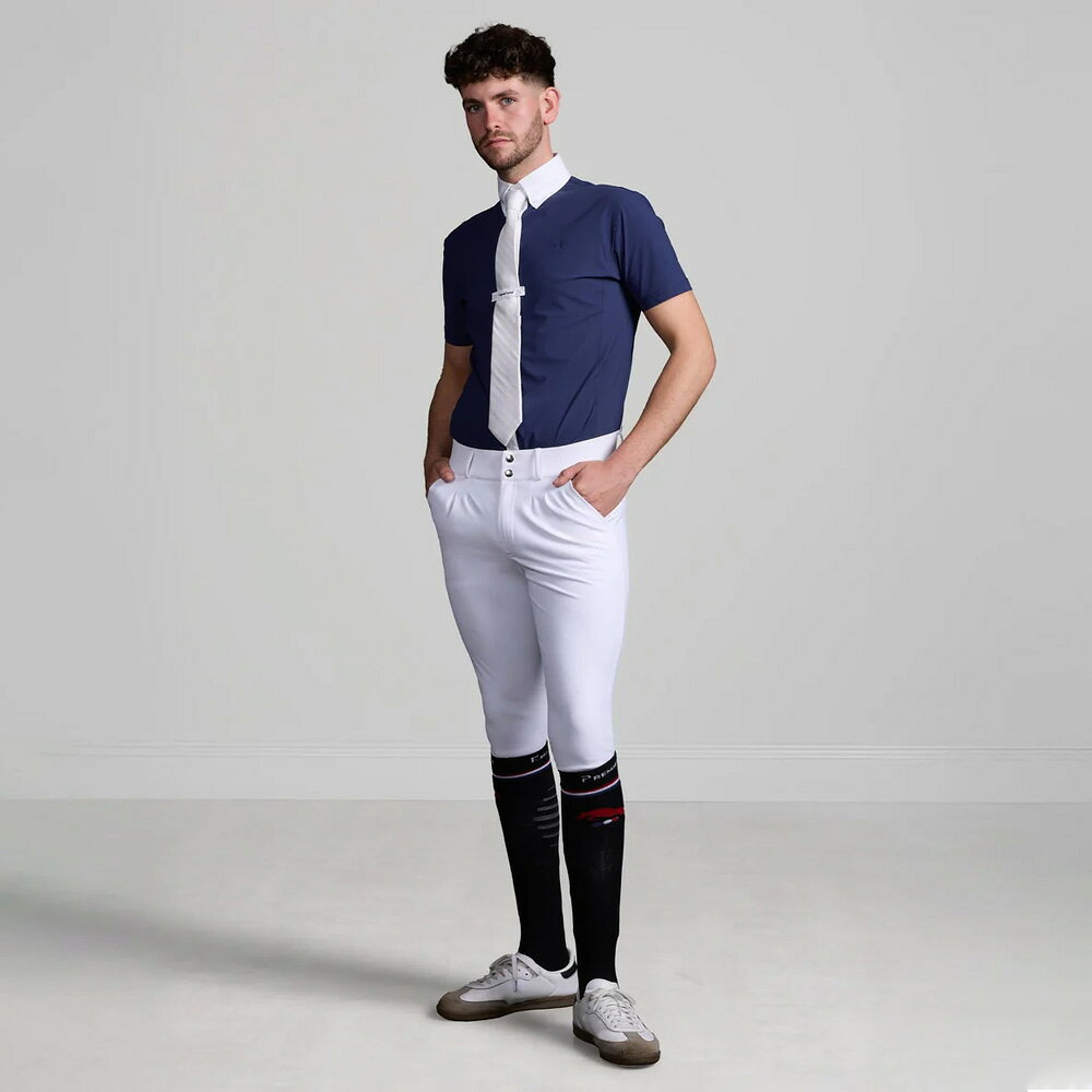 PE　メンズショートスリーブショーシャツ　ルバート　｜乗馬用品　男性　競技会　...