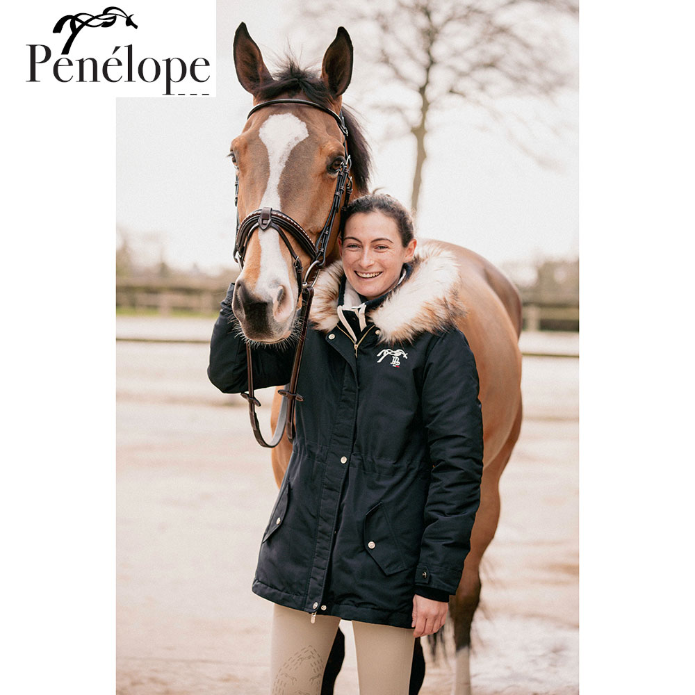 ペネロペ　ウィンタージャケット-メガ・リオン　｜乗馬用品　乗馬　冬　レディース　女性　防寒　暖か..