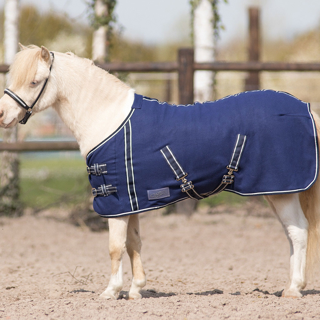 QHP　ファラベラ＆ミニホース用フリースラグ　｜馬着　乗馬用品　馬具　ラグ　フリ...